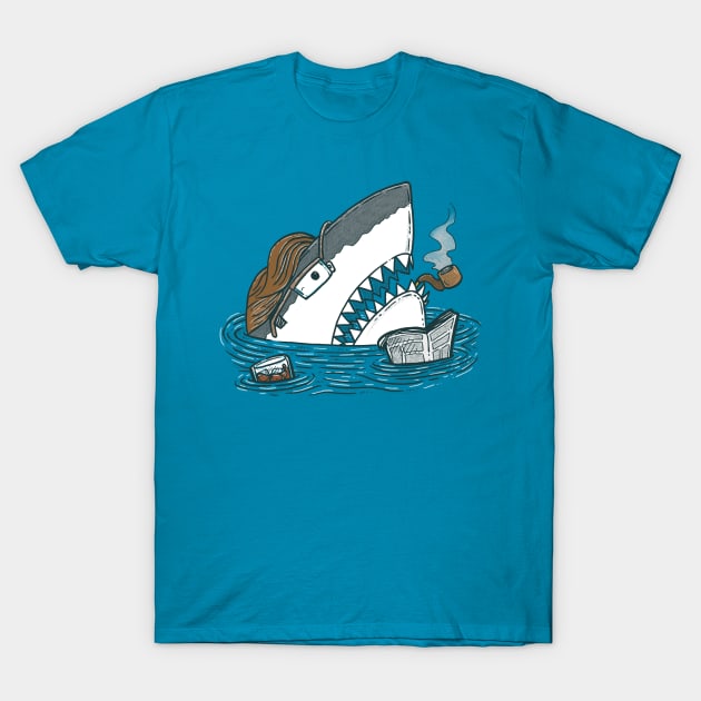 The Dad Shark T-Shirt by nickv47